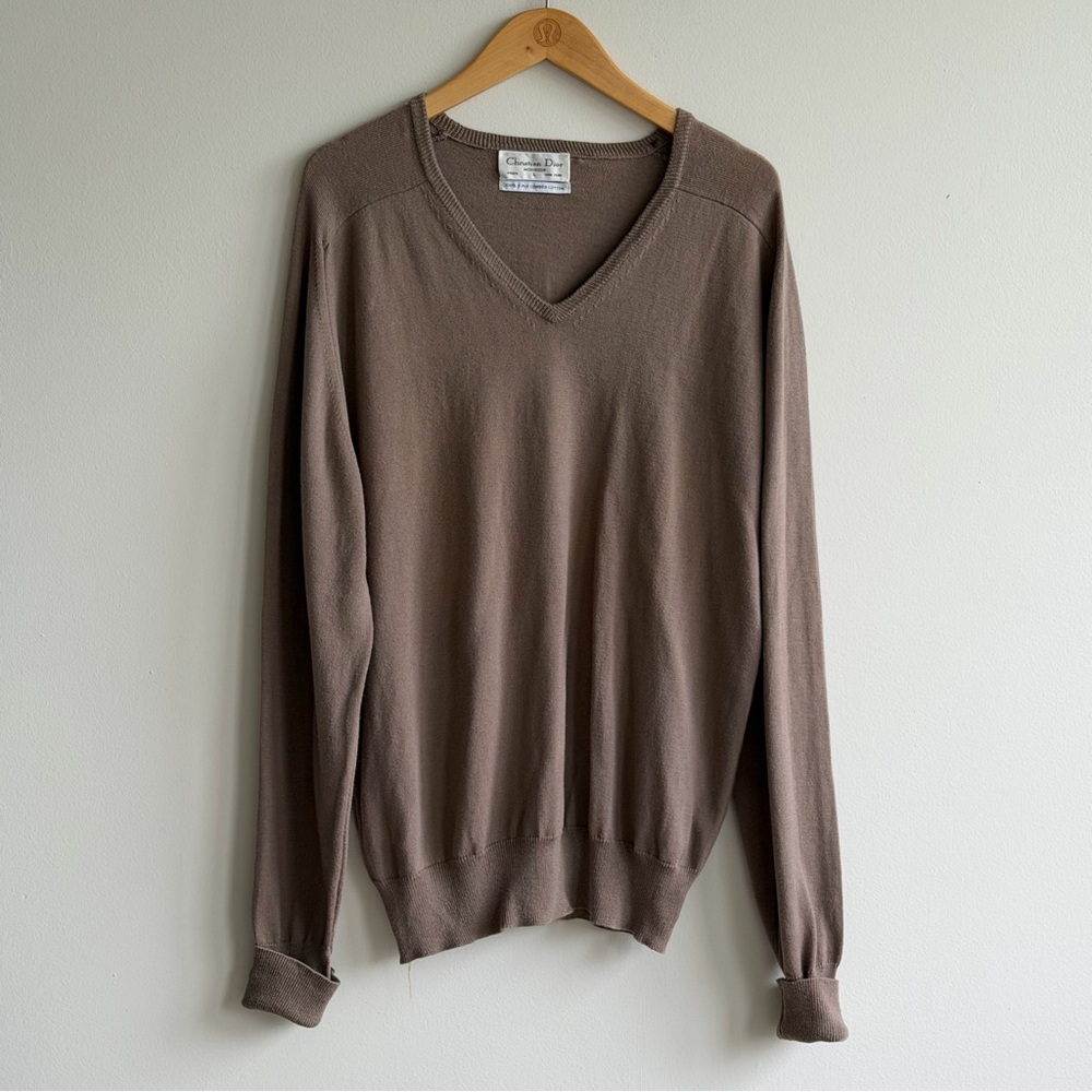 Christian Dior Monsieur V Neck Sweater Men’s Large